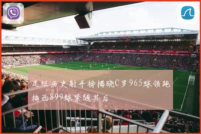 足坛历史射手榜揭晓C罗965球领跑梅西899球紧随其后